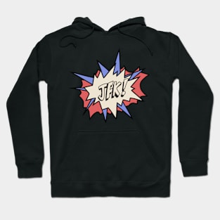 JFK! (red & blue) Hoodie